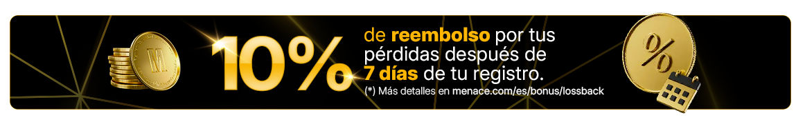 10% de reembolso por tus pérdidas
